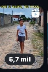 Capa de video com 5,7 mil visualizacoes