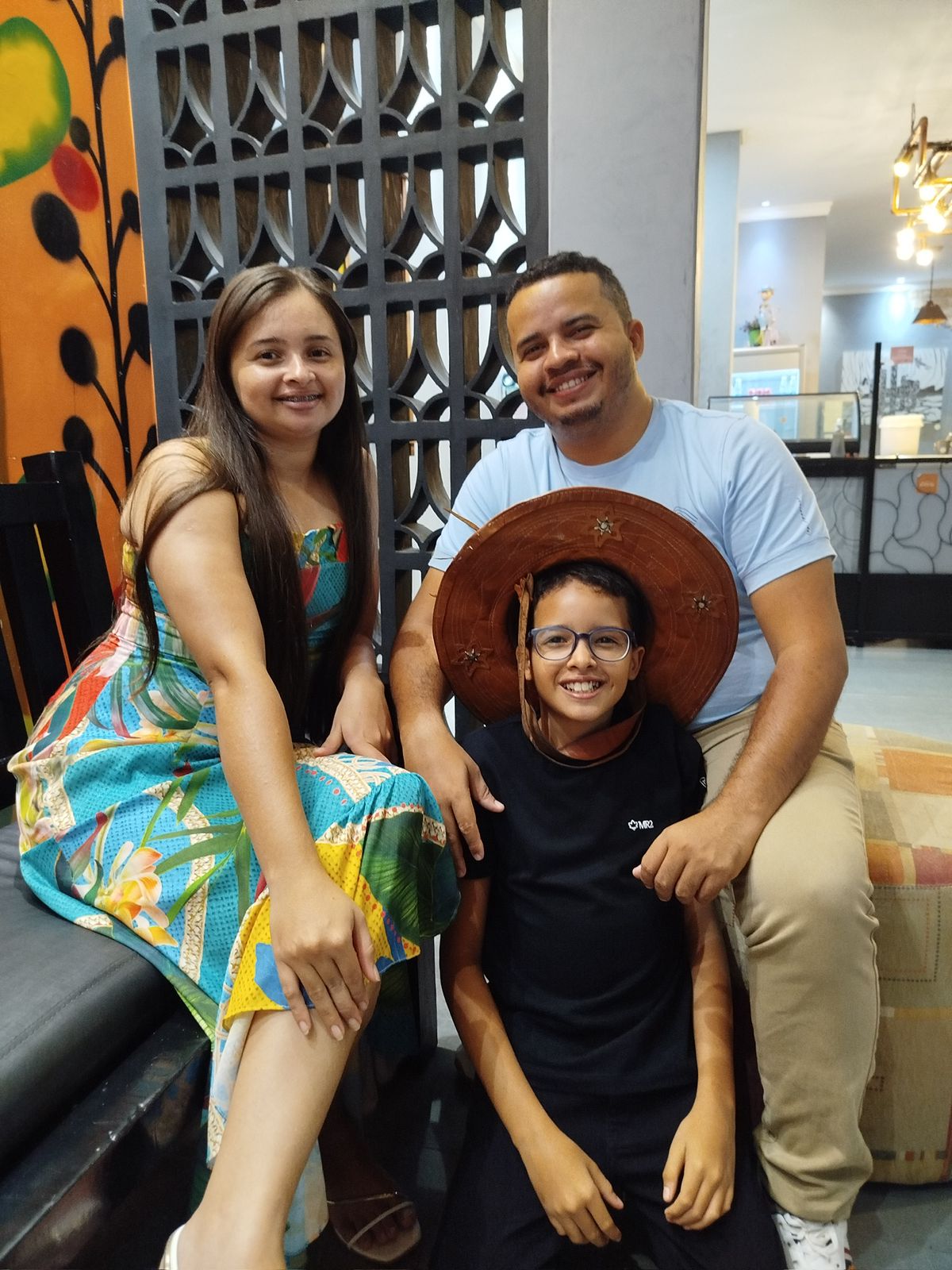 John Sousa com a familia